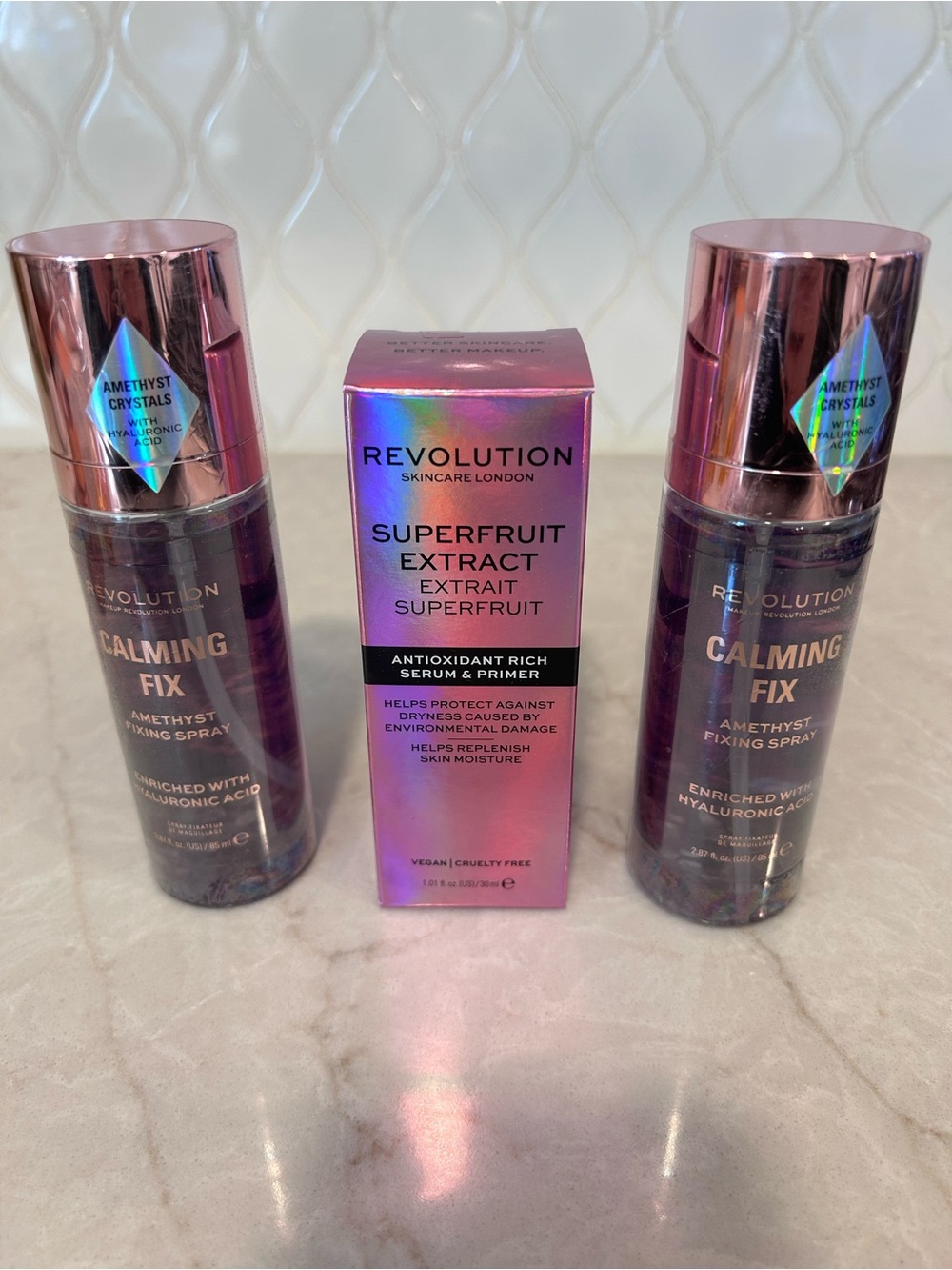 Revolution Skincare Calming Fix Spray & Superfruit Serum Duo